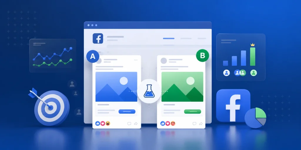 Slik lager du strukturert A/B-testing på Facebook